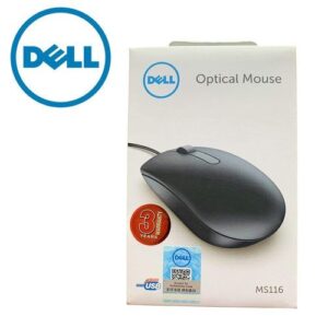 Dell MS116 USB Optical Optical Mouse | Wired USB Mouse